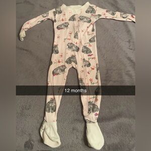 Burt’s bee’s footies pajamas